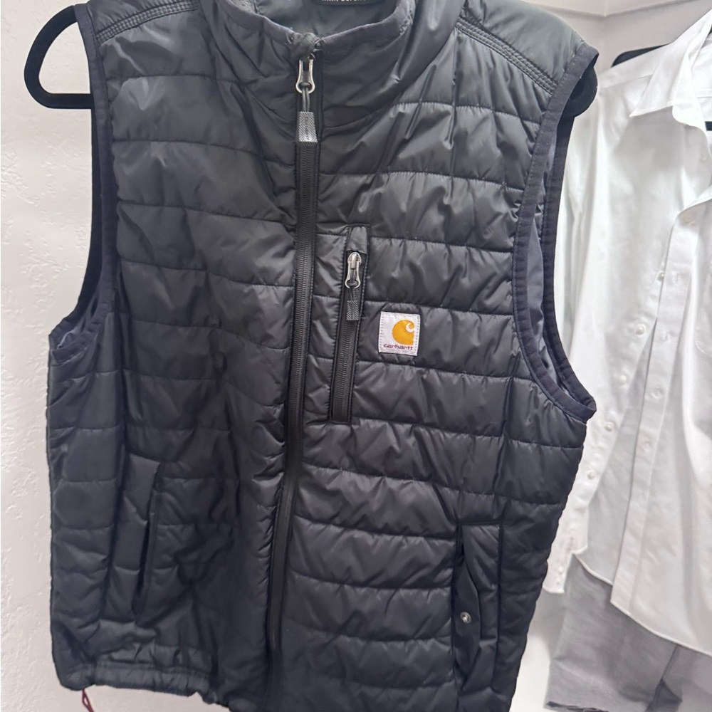 Carhartt Black Quilted Vest
